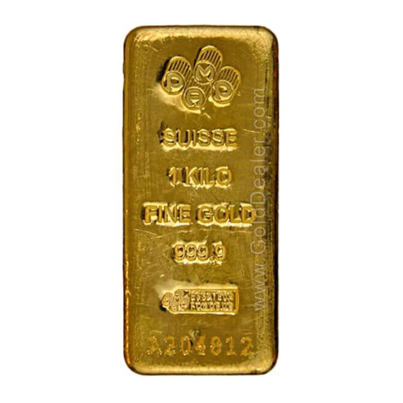 PAMP Suisse Gold Bar Kilo: Best Pricing & Free Shipping