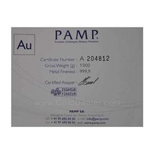 PAMP Suisse Gold Bar Kilo