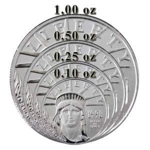 American Platinum Eagle 1 oz