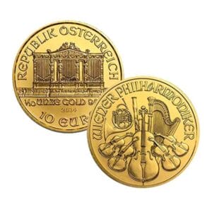 Austrian Gold Philharmonic 1/10 oz