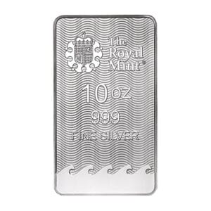 10 oz Silver Bar Britannia