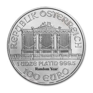 Austrian Platinum Philharmonic 1 oz Random