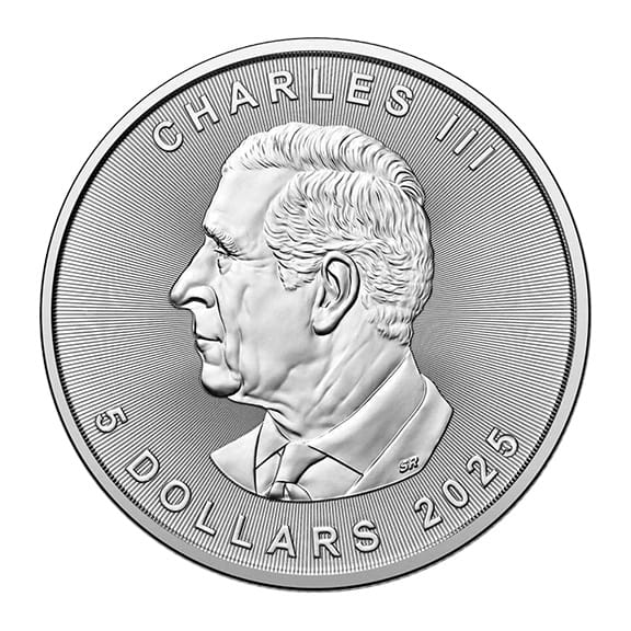 Canadian Silver Maple Leaf 1 oz 2025: Best Price & Free Shipping
