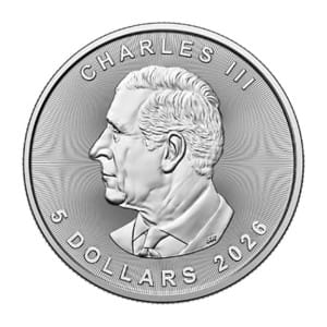 Canadian Silver Maple Leaf 1 oz 2026